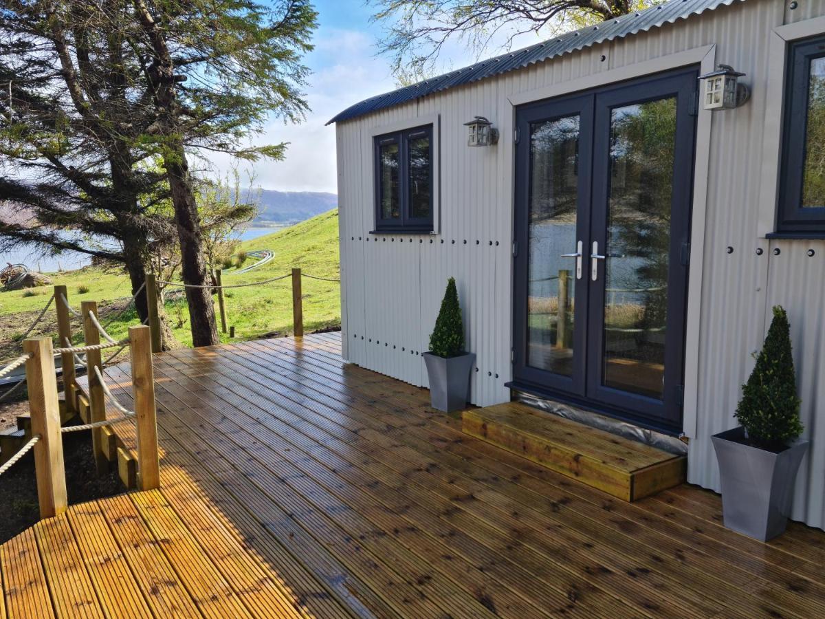 The Bay ,Luxury Shepherds Hut, Dundonnell ภายนอก รูปภาพ