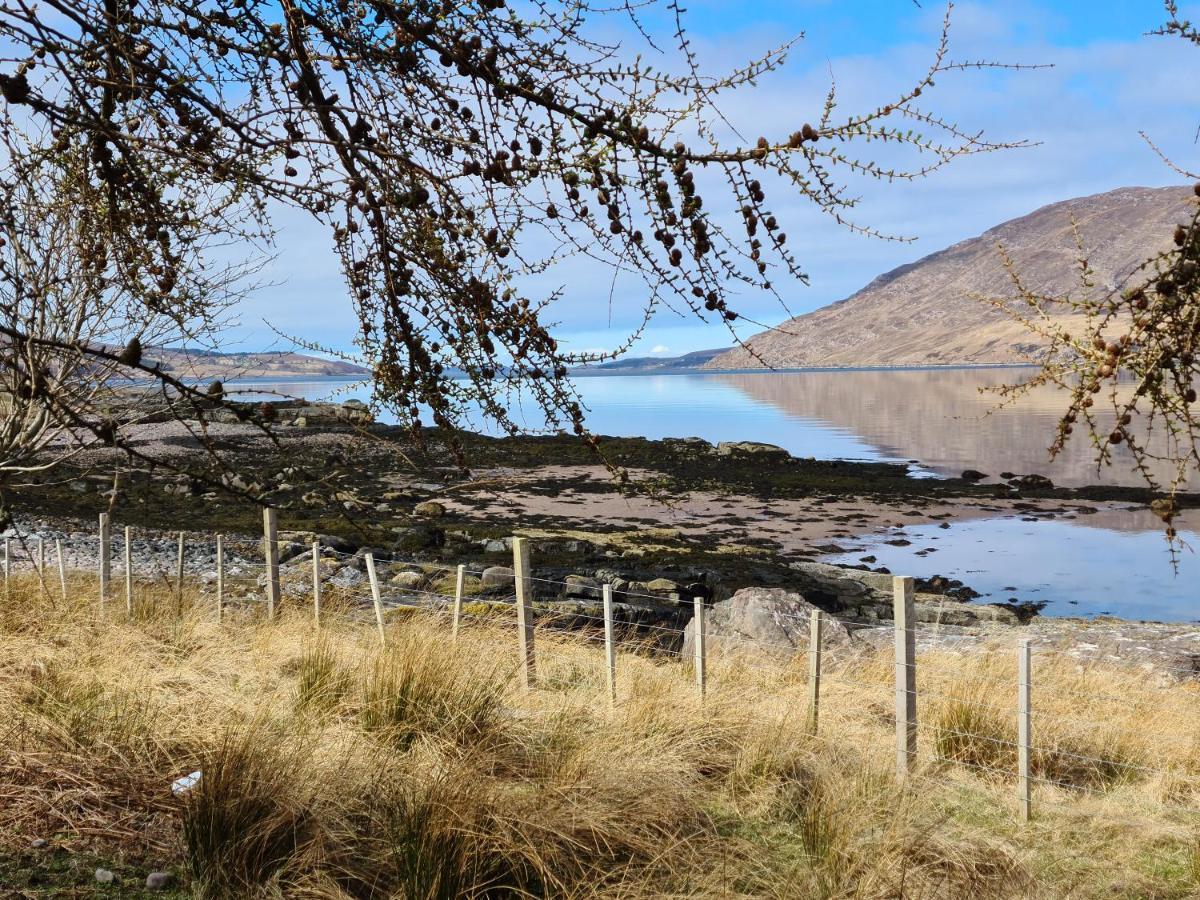 The Bay ,Luxury Shepherds Hut, Dundonnell ภายนอก รูปภาพ