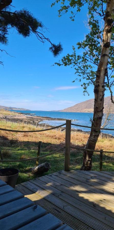 The Bay ,Luxury Shepherds Hut, Dundonnell ภายนอก รูปภาพ
