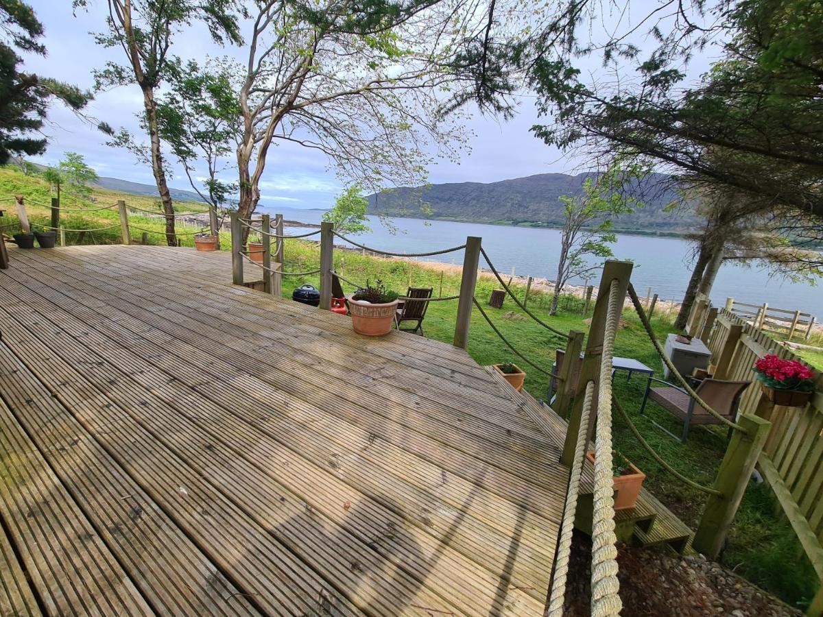 The Bay ,Luxury Shepherds Hut, Dundonnell ภายนอก รูปภาพ