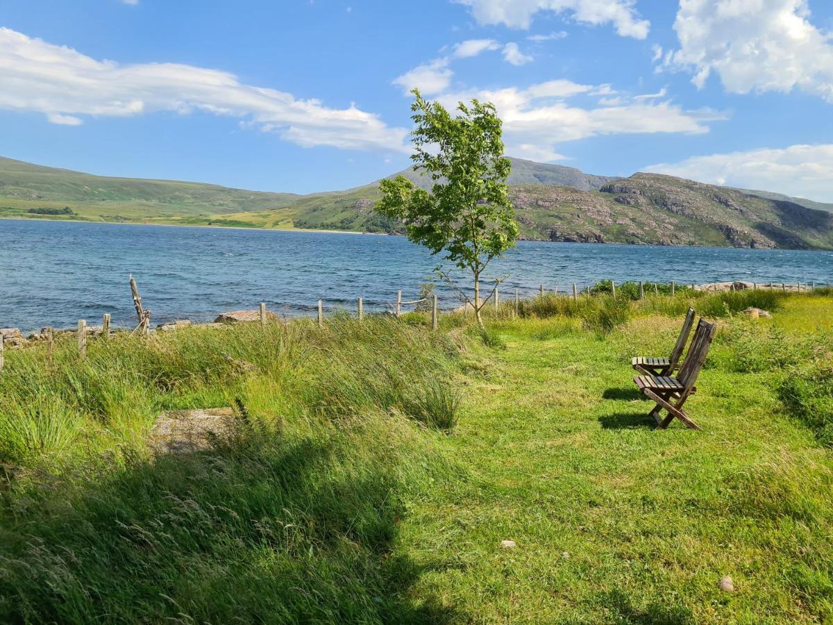 The Bay ,Luxury Shepherds Hut, Dundonnell ภายนอก รูปภาพ
